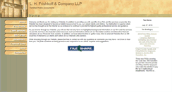 Desktop Screenshot of lhfrishkoff.com